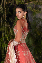 Intricate Net Sleeves - Ember Rose Dress